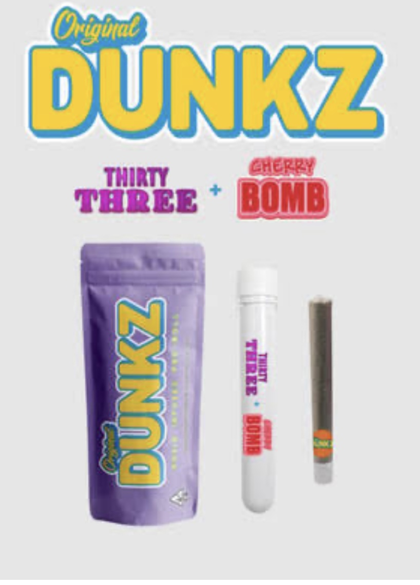 DUNKZ Cherry Bomb — Thirty Three × Cherry Bomb
